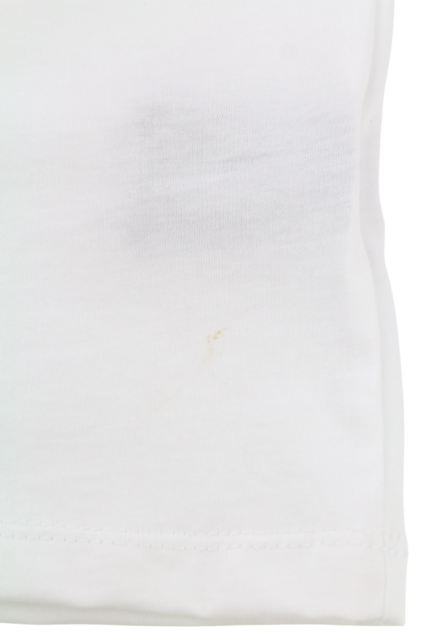 JOHN RICHMOND Mens T-Shirt M White  Crew  Short Sleeve All Seasons