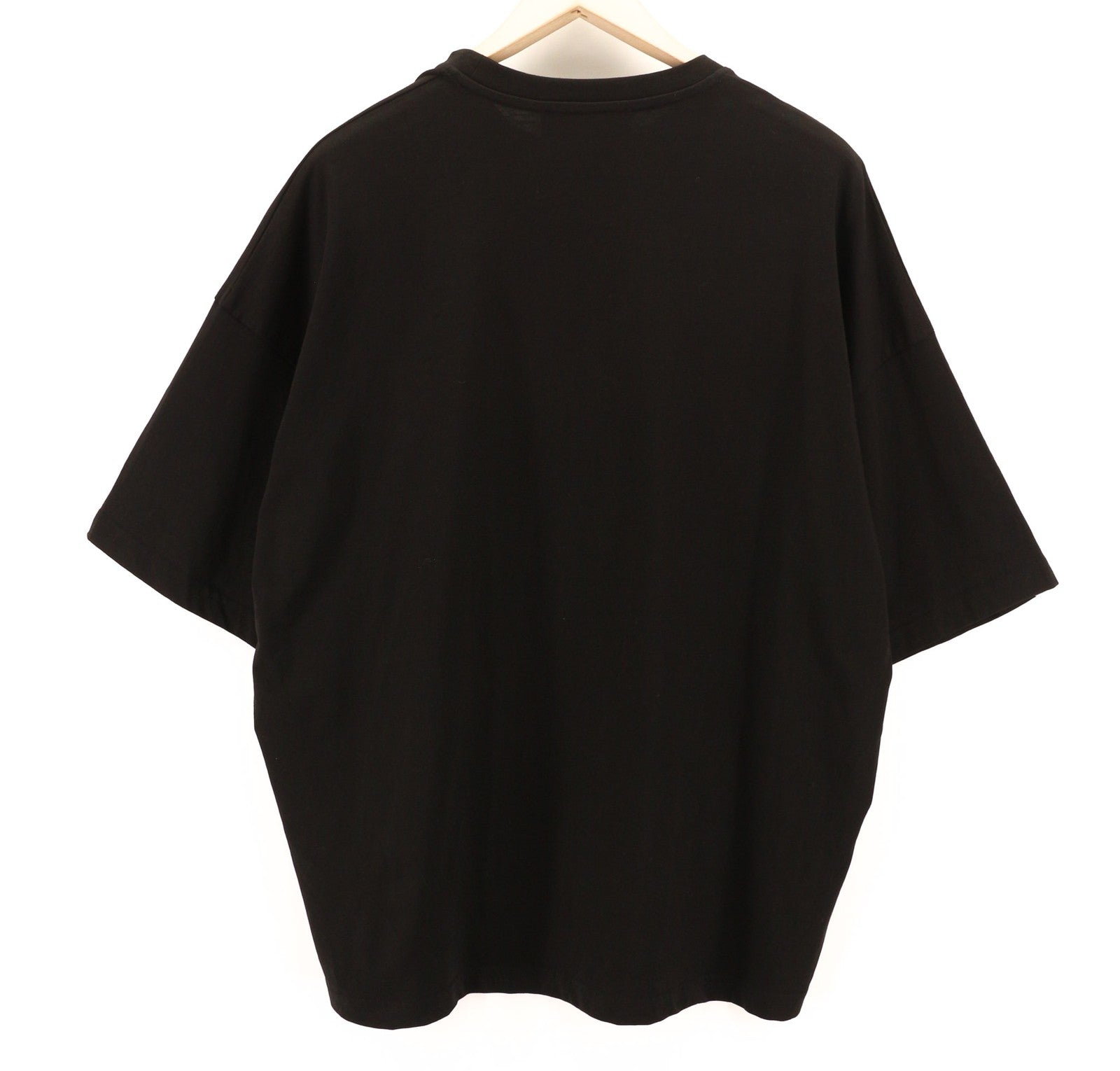 JOHN RICHMOND vyriški marškinėliai M, juodi, dideli, laisvi, tamprūs, trumpomis rankovėmis 