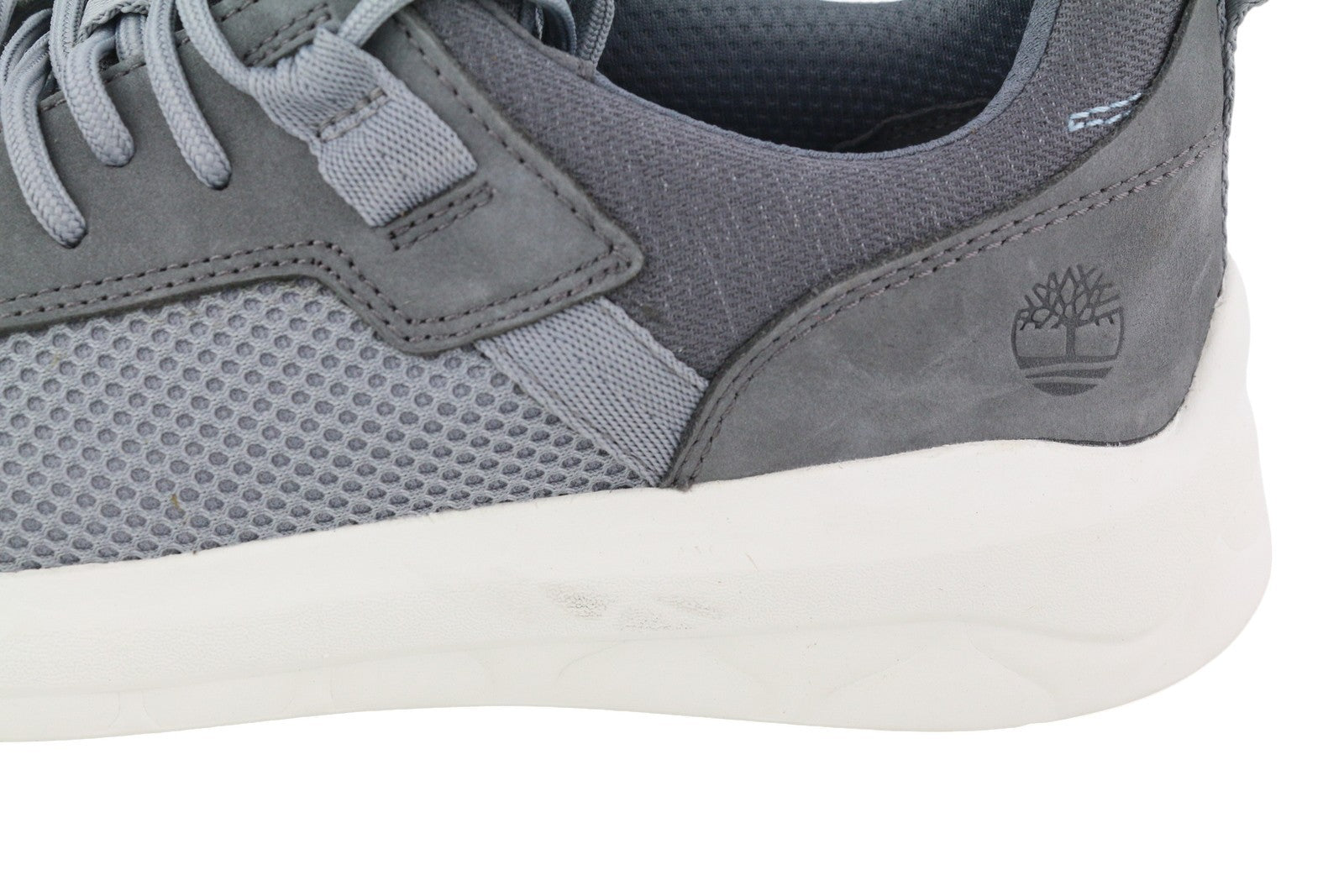 TIMBERLAND A3QBA vyriški sportbačiai, pilki, žemi, suvarstomi, migdolų noselės, žali, „Stride“ stiliaus. 