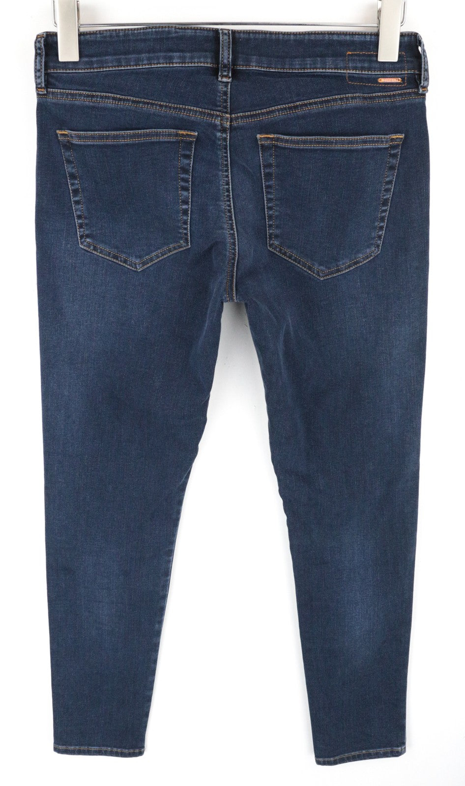 DIESEL Slandy-Low 084UT W30/L30 Women Jeans Stretchy Dark Blue Super Slim Skinny