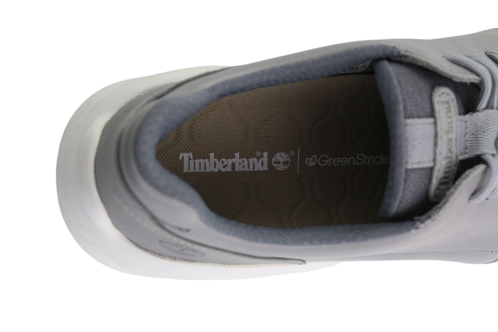 TIMBERLAND A2QA1 vyriški sportbačiai, pilki, odiniai, žemapadžiai, su raišteliais, migdolų spalvos. 