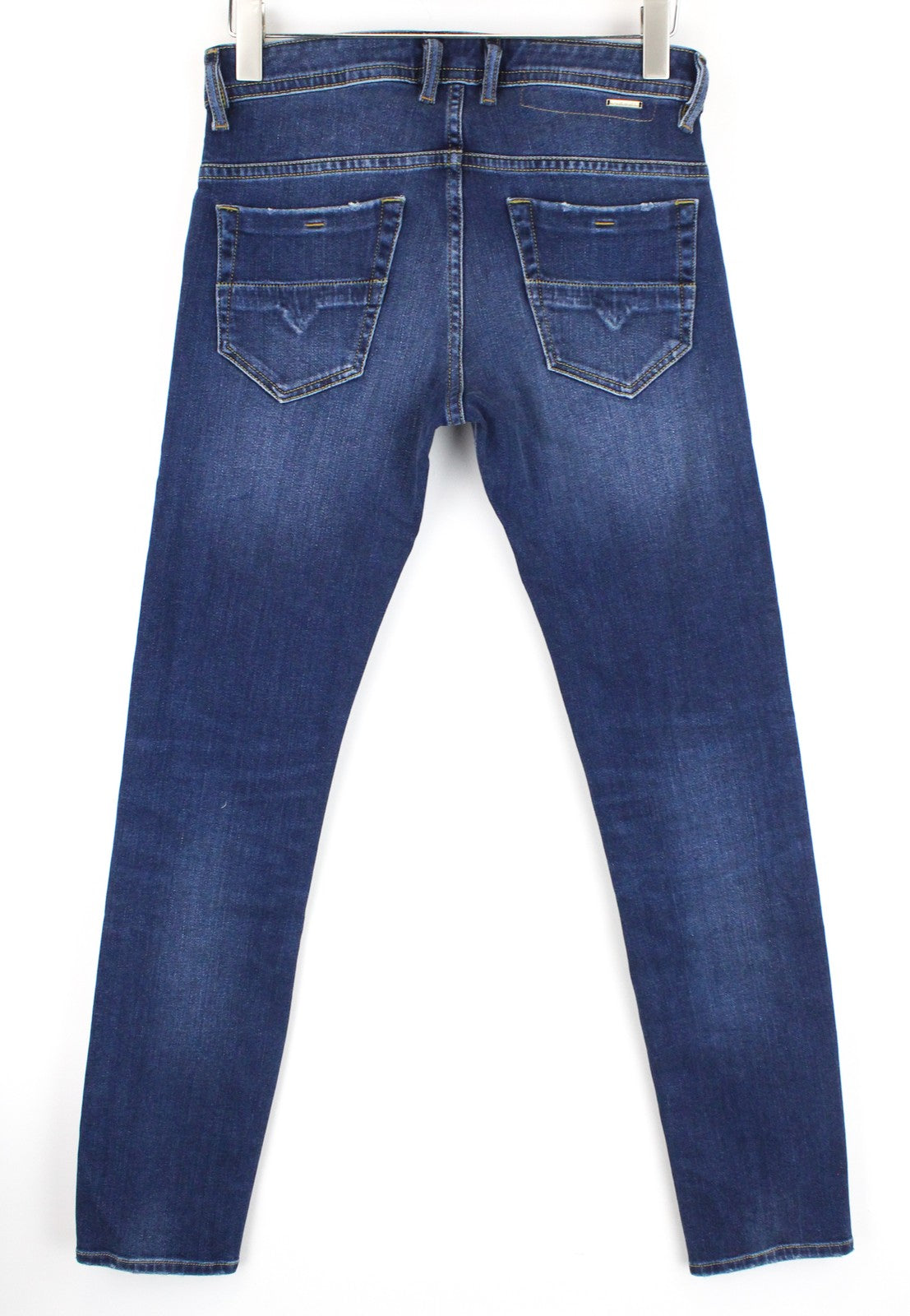 DIESEL Thommer 0870F W28/L32 Men Jeans Slim-Skinny Fit Blue Zip-Fly Washed Out