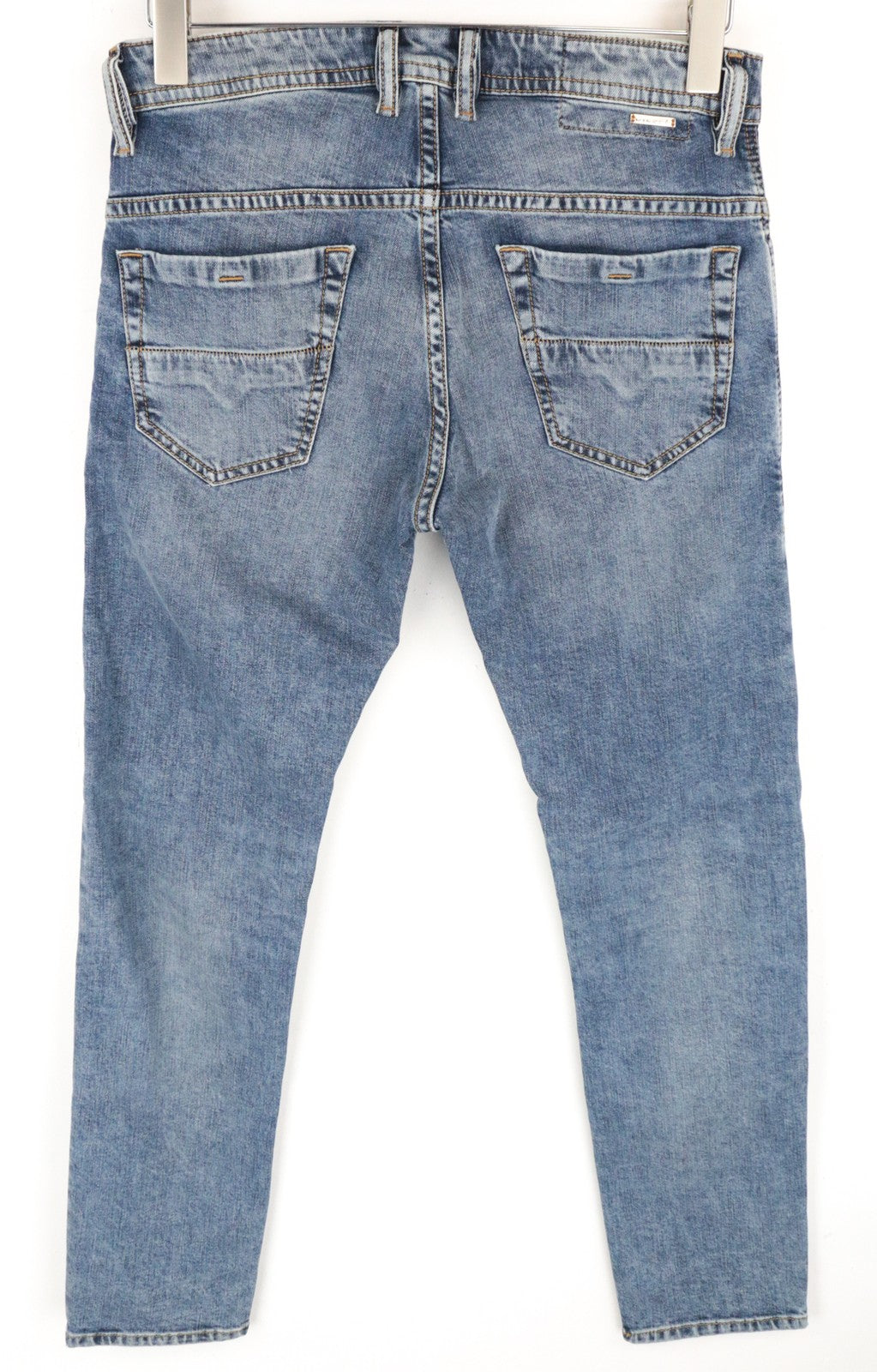 DIESEL Thommer 084UX W28/L30 vyriški džinsai su plonais, aptemptais kraštais, akmens spalvos