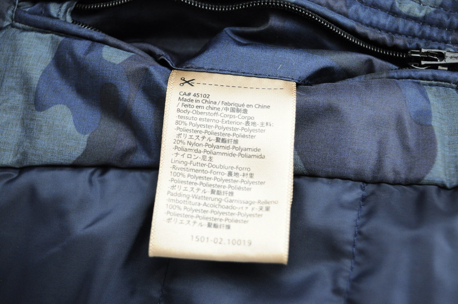 SCOTCH &amp; SODA Couture vyriška striukė S, karinės mėlynos spalvos, su pamušalu ir gobtuvu. 