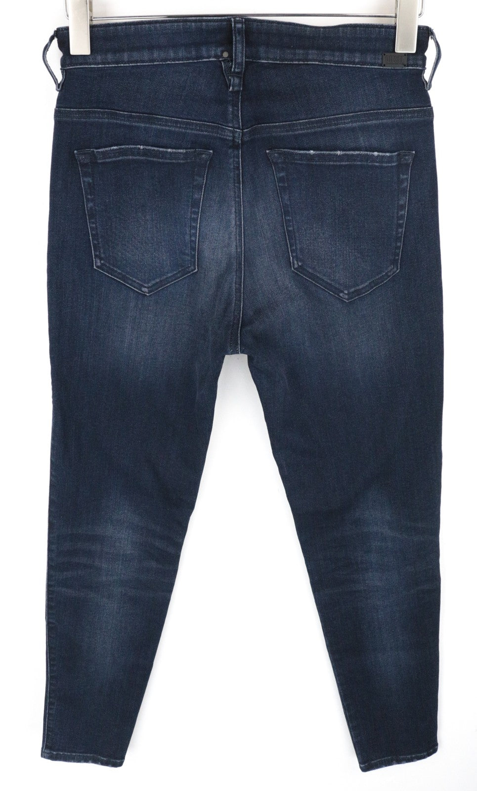 DIESEL Slandy-High 0870C Women's Jeans W29/L30 Blue Distress Washed Slim Skinny