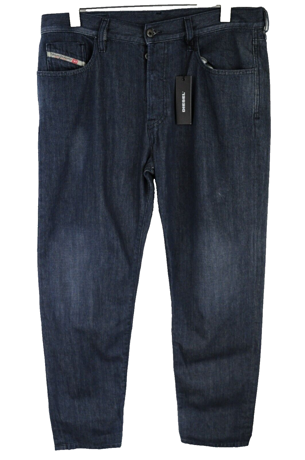 DIESEL Mharky 088AC Mens Jeans W34 Slim  Buttoned Blue Washed