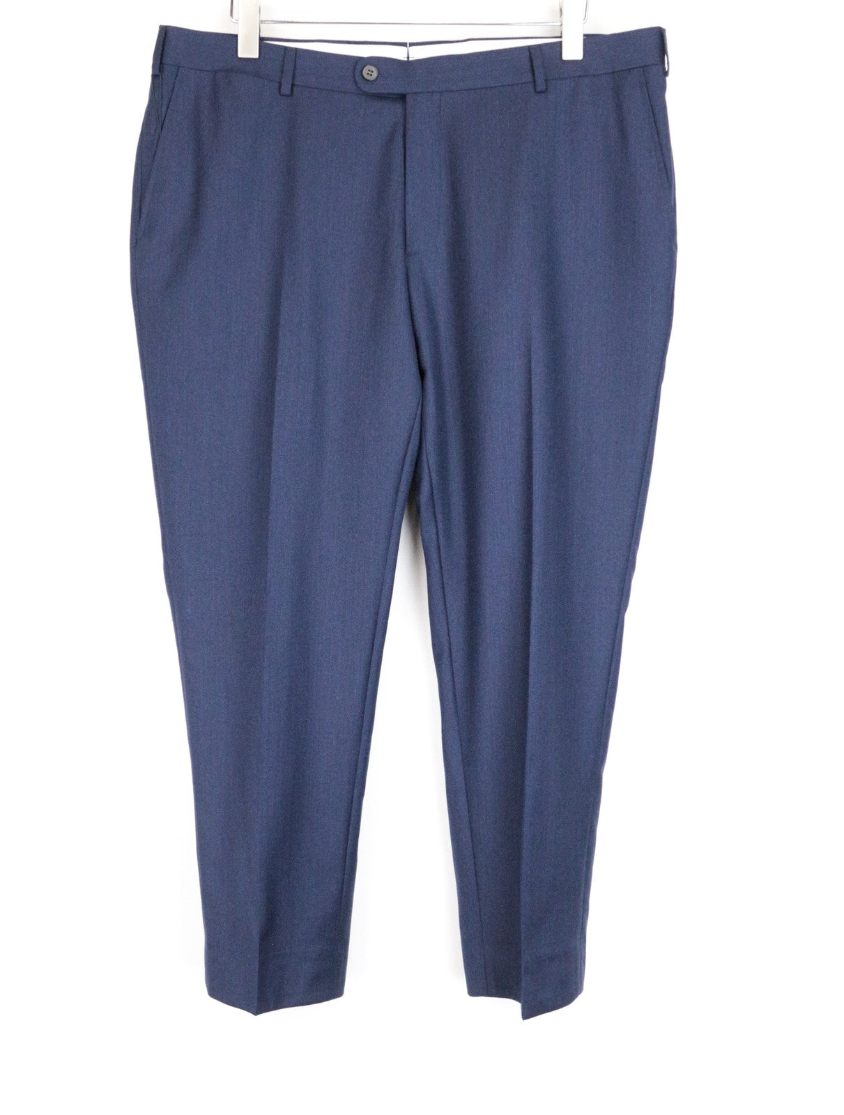 SUITSUPPLY Brescia Men's Trousers UK38S Dark Blue Plain Formal Classic Lined