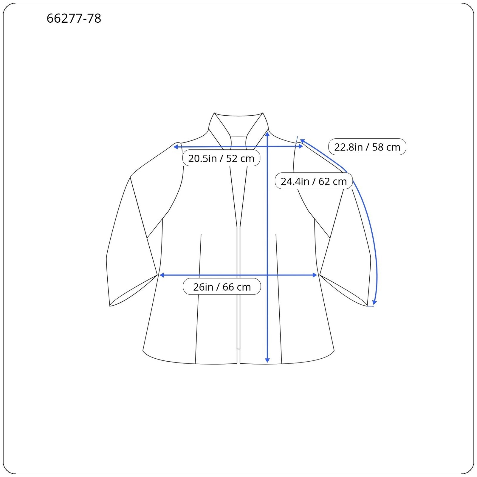 DESIGUAL Chaq Lex Women's Jacket 44 Abstract Print Blue Hidden Hood Short Logo