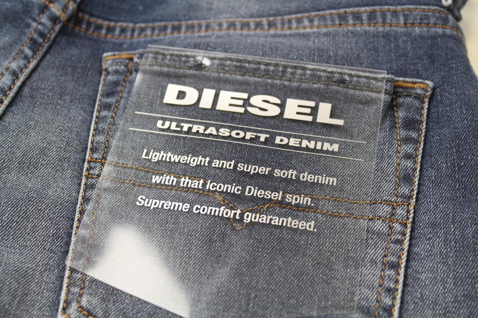 DIESEL Buster 084NS Mens Jeans W28/L32 Classic Slim  Tapered Blue Stretch