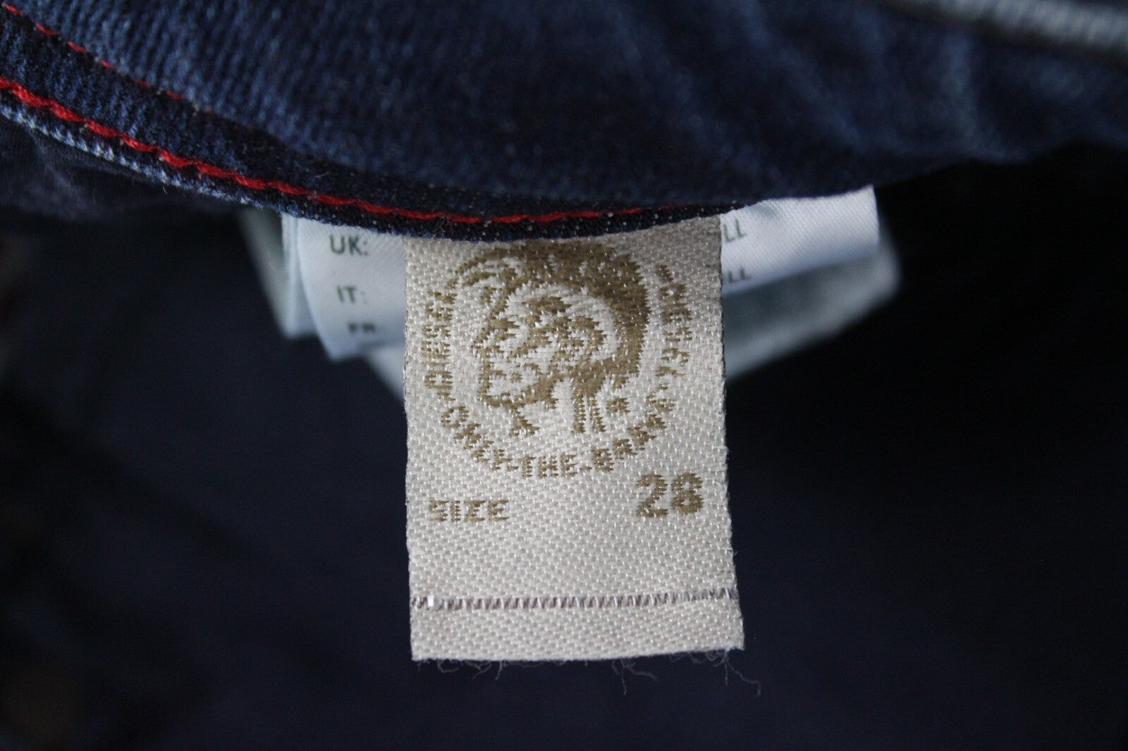 DIESEL Buster 084NS Mens Jeans W28/L32 Classic Slim  Tapered Blue Stretch