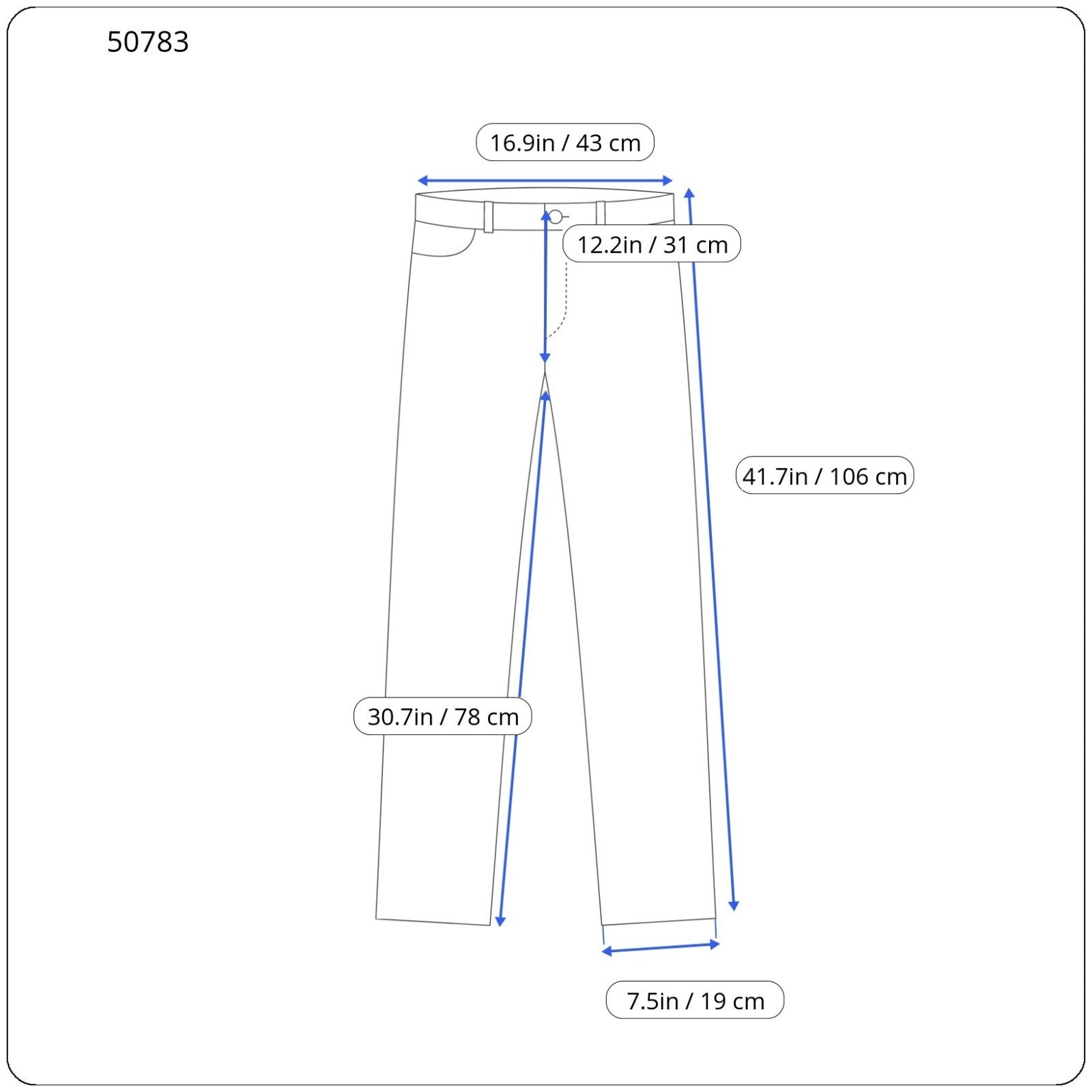 DIESEL Mharky 0078F vyriški džinsai W34 mėlyni, įprasti, netempiami, su sagomis 