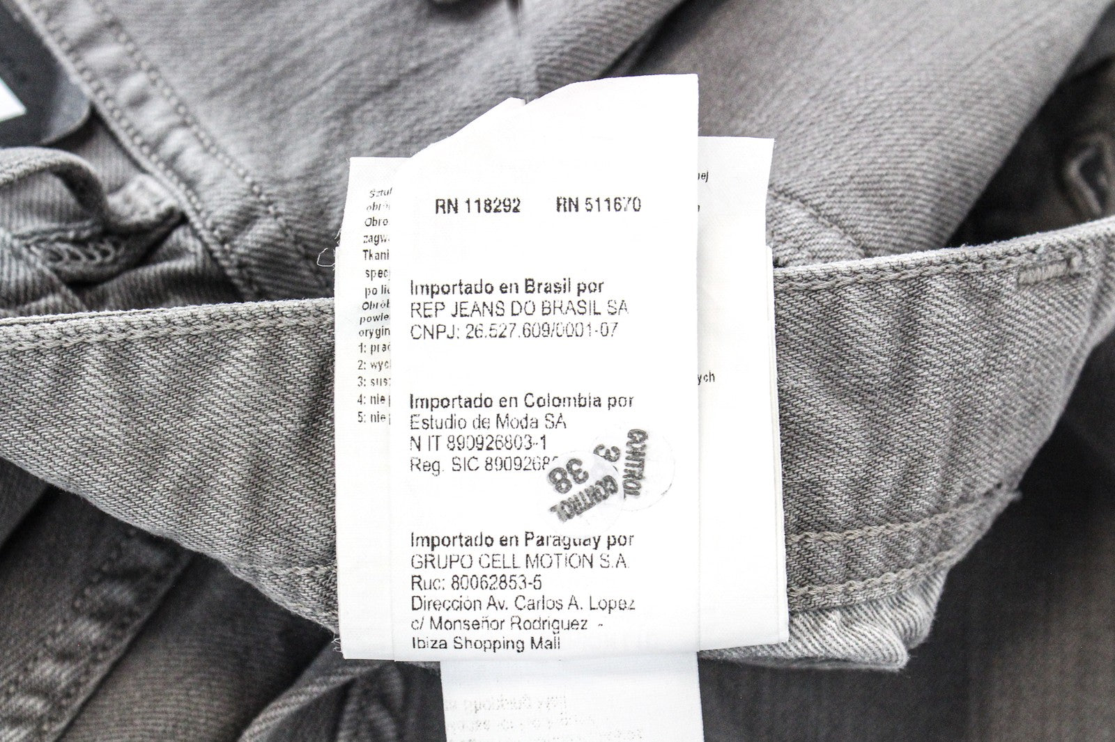 REPLAY Grover vyriški džinsai W31/L34 tamprūs, tiesaus kirpimo, pilki 