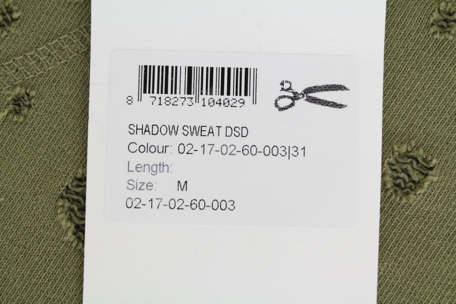 DENHAM Shadow moteriškas džemperis M, chaki spalvos, ilgomis rankovėmis, apvalia apykakle 