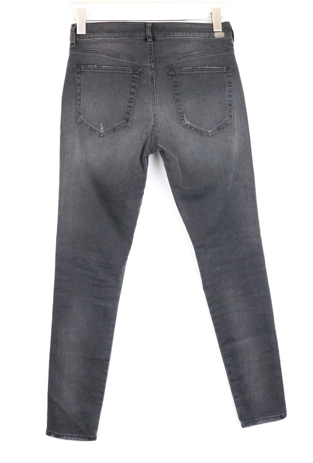 DIESEL Slandy 069GI moteriški džinsai W30/L32 Slim Skinny, dirbtinio tamprumo, pilki 