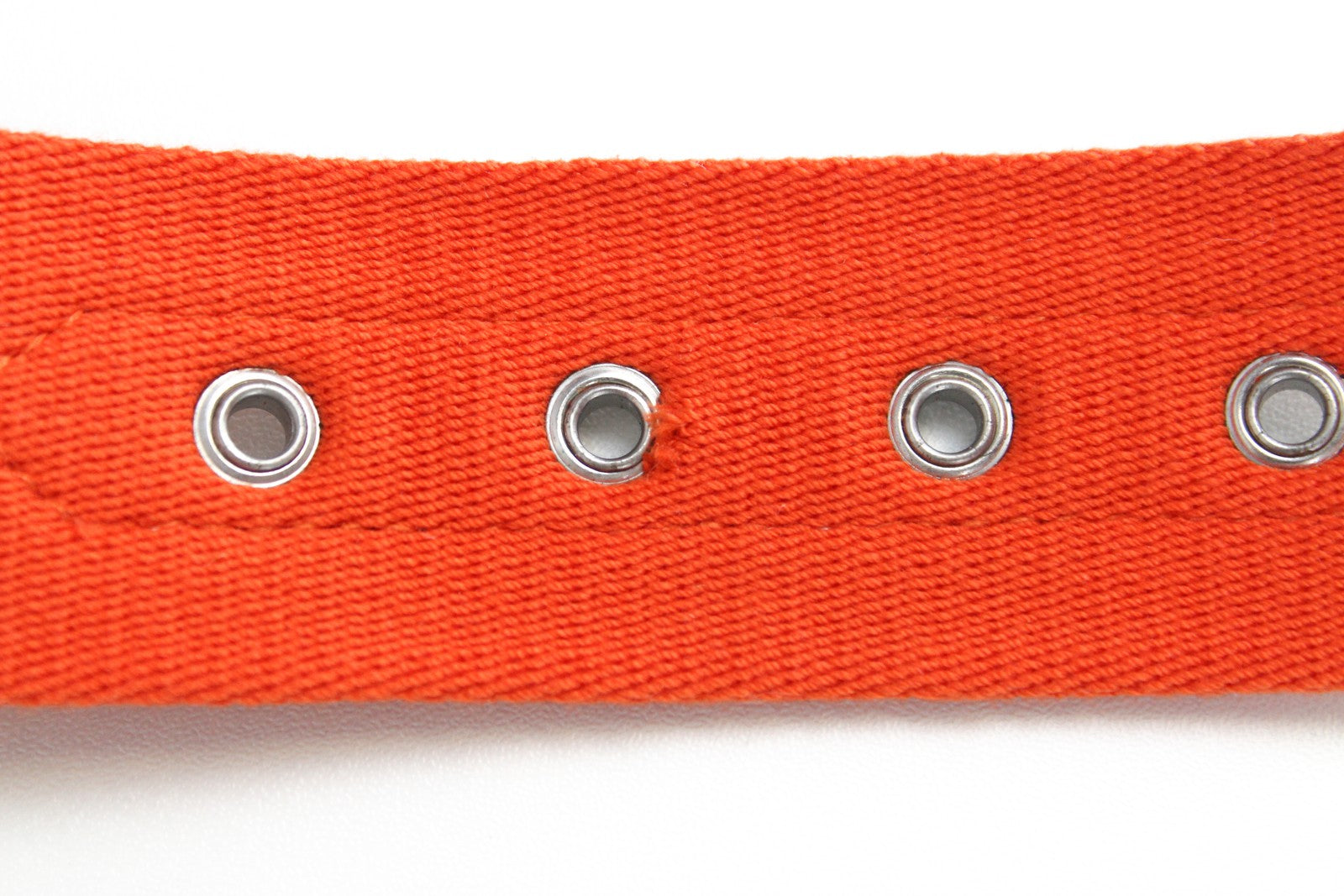 HARMONT &amp; BLAINE 100 cm oranžinis diržas kvadratiniais galais smėlio spalvos odinis stilius 