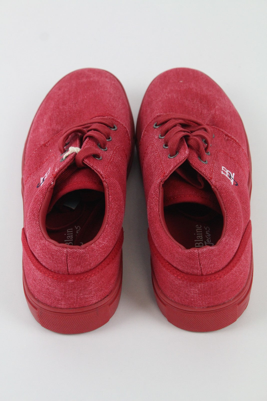 HARMONT &amp; BLAINE EU41 vyriški raudoni sportbačiai su raišteliais 