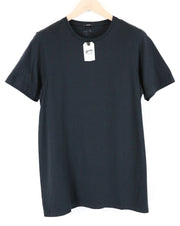 DENHAM Tubular  T-Shirt S Washed Black Short Sleeve Pullover