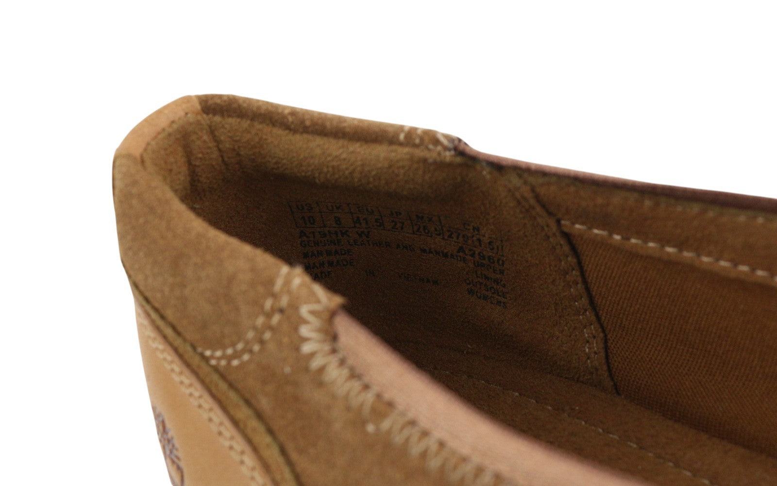 TIMBERLAND A19HK moteriški bateliai EU41/41.5 rudi odiniai bateliai be kulno, balerinos, Ortholite 