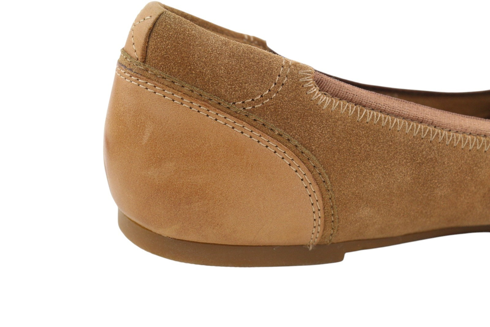 TIMBERLAND A19HK moteriški bateliai EU41/41.5 rudi odiniai bateliai be kulno, balerinos, Ortholite 