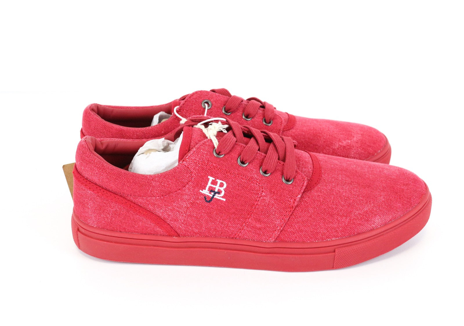 HARMONT &amp; BLAINE vyriški sportbačiai su žemu pamušalu, EU42, raudoni, unisex stiliaus sportbačiai 