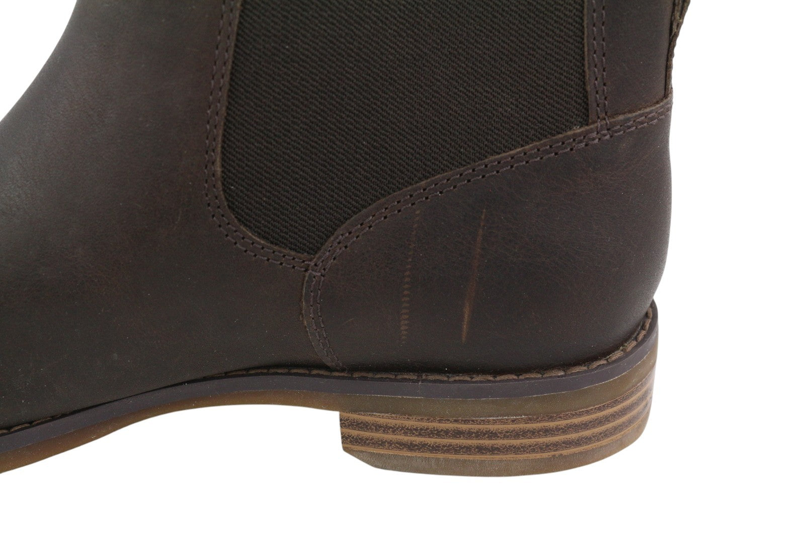 TIMBERLAND A1KHW moteriški aulinukai EU38/38.5 tamsiai rudi odiniai batai iki kulkšnies migdolų nosies. 