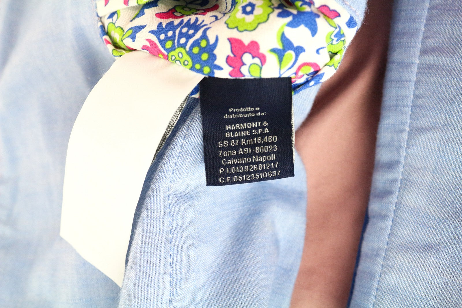 HARMONT &amp; BLAINE vyriškas rožinis švarkas be pamušalo, su ventiliacija, vienaeilis 