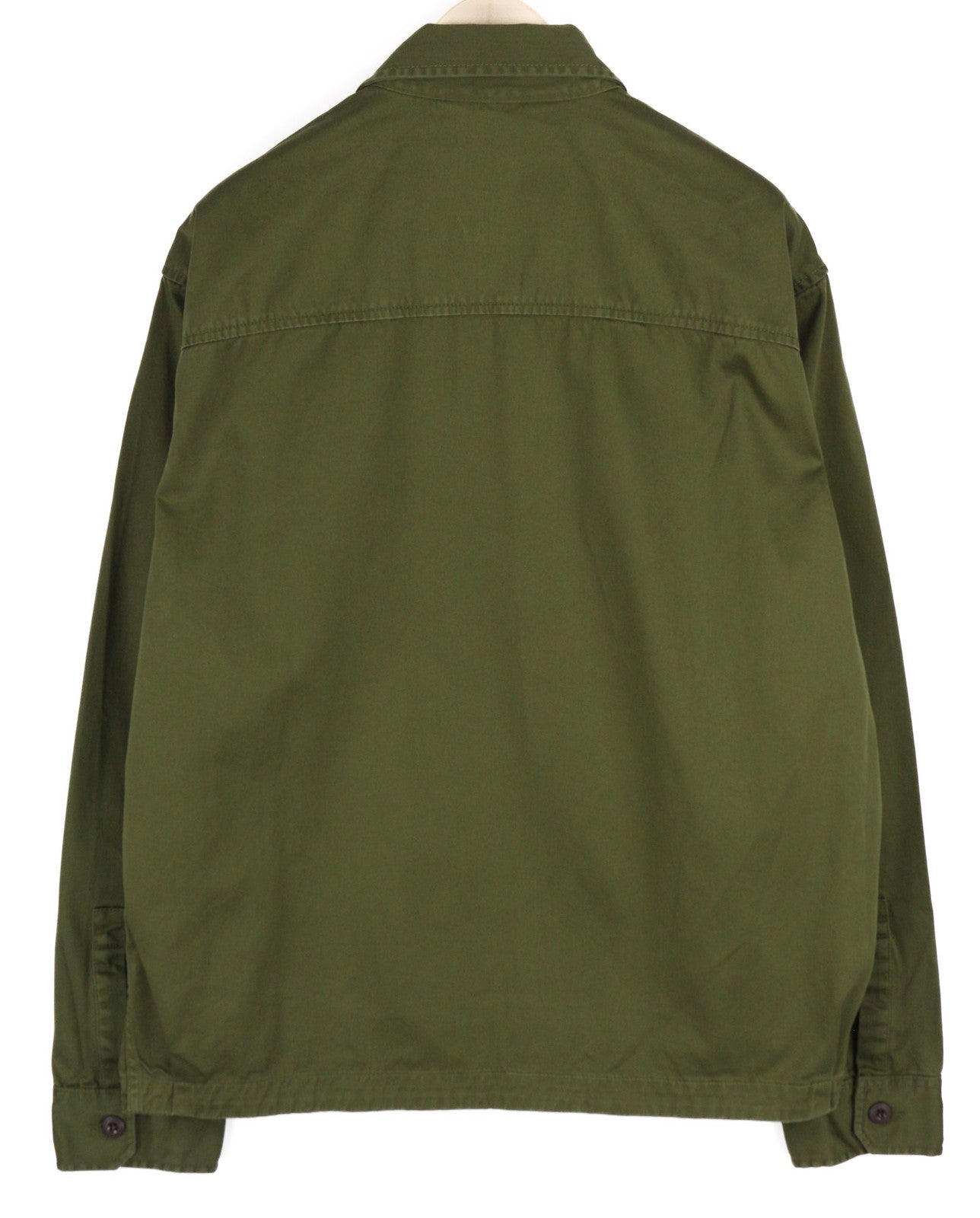 DIESEL J-Fuller vyriška striukė 2XL spalvos chaki spalvos marškinėliai su sagomis apykakle, rekomenduojama kaina – 295 € 