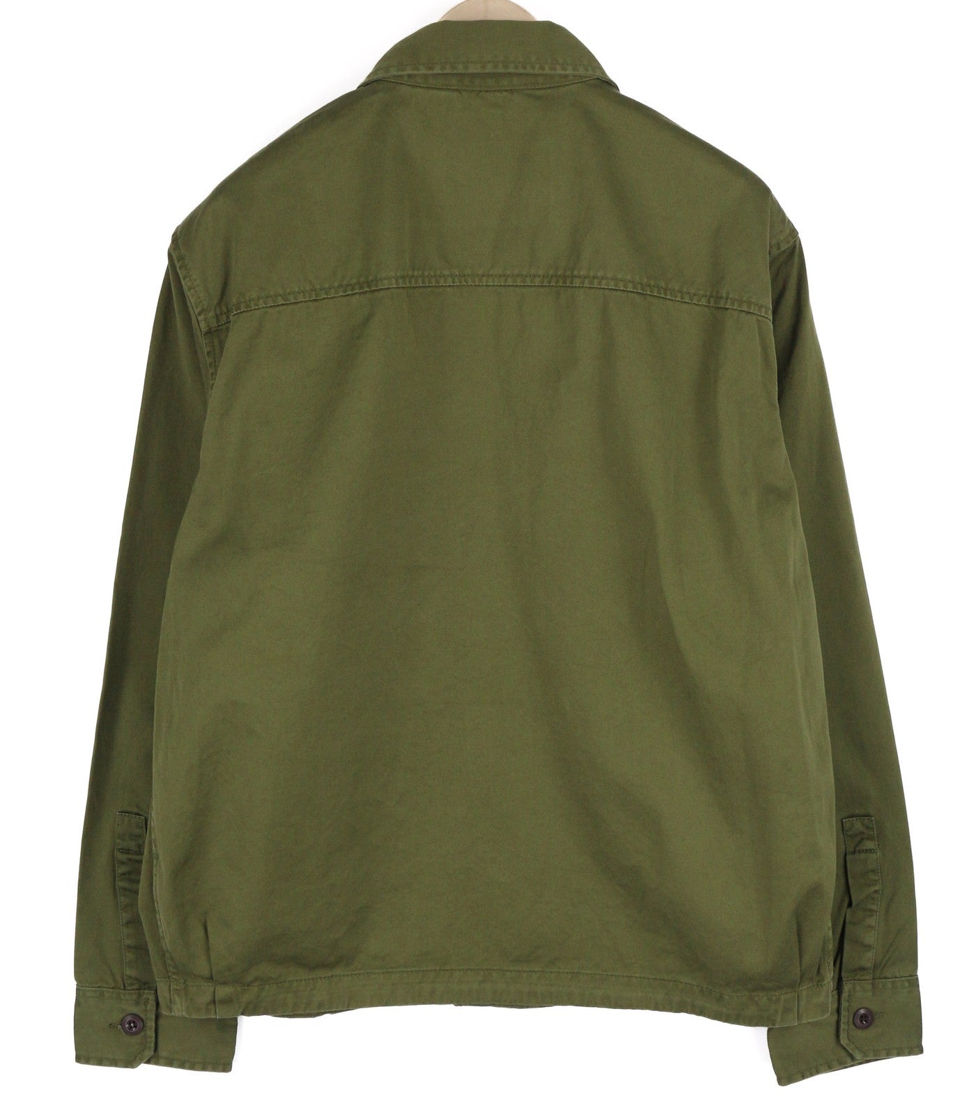 DIESEL J-Fuller vyriška striukė XL chaki spalvos su marškinėliais ir sagomis apykakle, rekomenduojama kaina – 295 € 