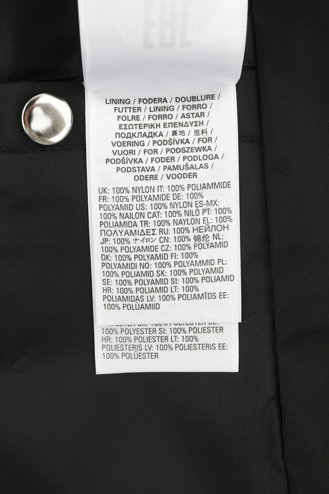 DIESEL J-Coal-New Print vyriška striukė S, juoda, dengta paminkštintomis spaudėmis, RRP 230 € 