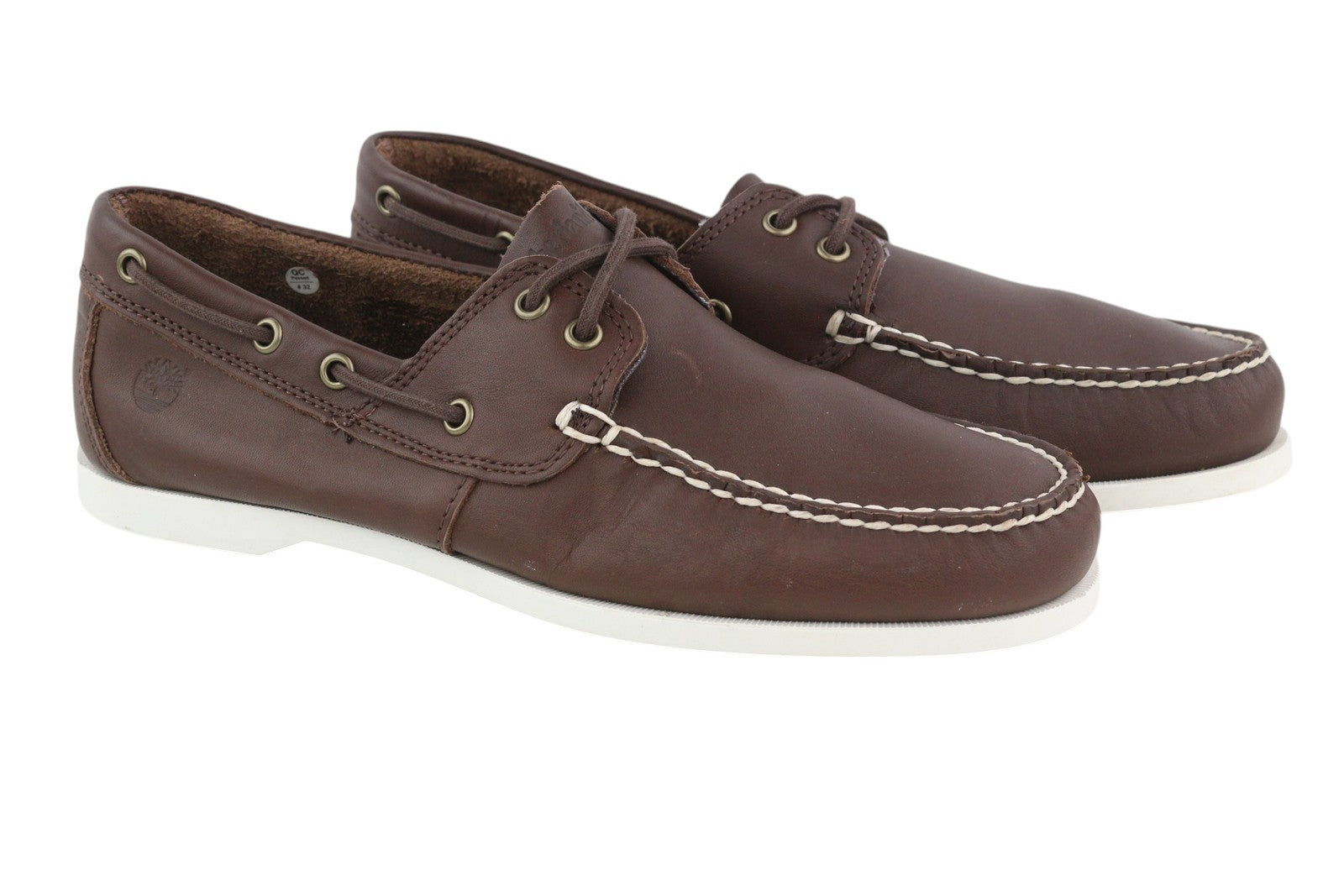 TIMBERLAND A199T vyriški batai EU43/43.5 rudi odiniai „Ortholite“ nepaliekantys mokasinai 