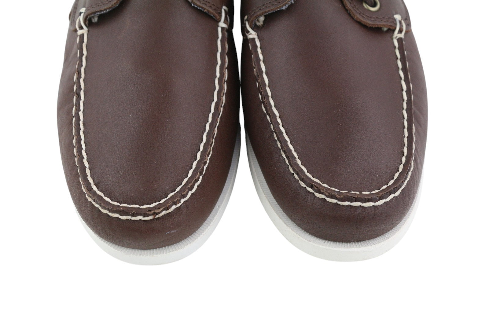 TIMBERLAND A199T vyriški batai EU43/43.5 rudi odiniai „Ortholite“ nepaliekantys mokasinai 