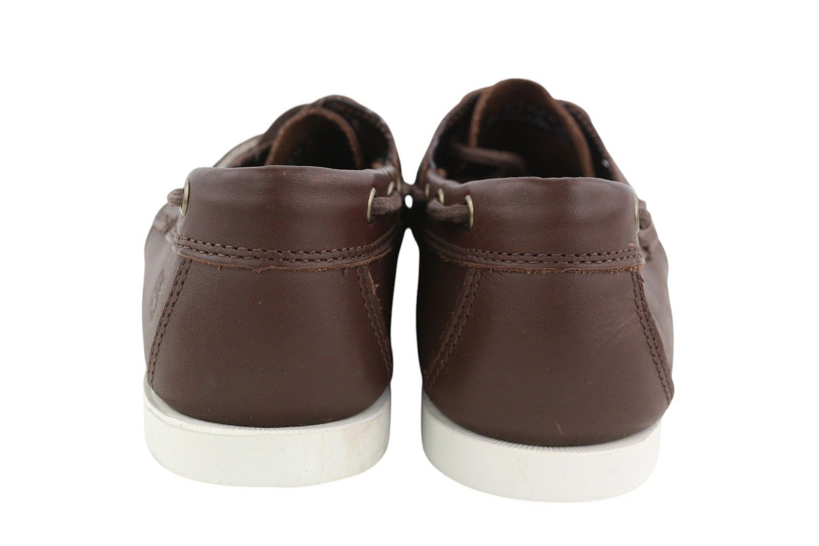 TIMBERLAND A199T vyriški batai EU43/43.5 rudi odiniai „Ortholite“ nepaliekantys mokasinai 