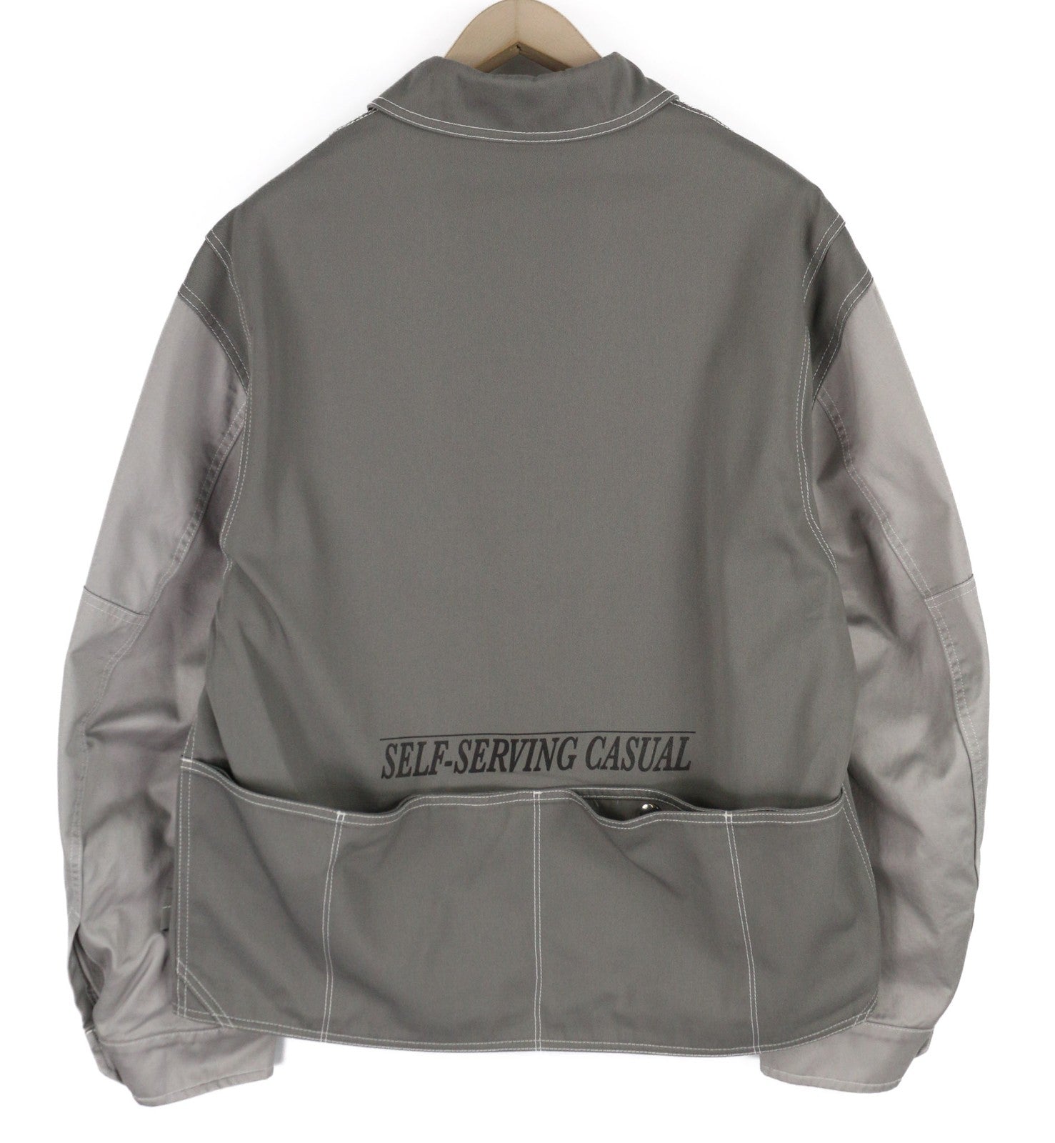 DIESEL J-Howe-LS vyriška striukė, pilka, su užtrauktuku ir pamušalu, kaina – 450 € 