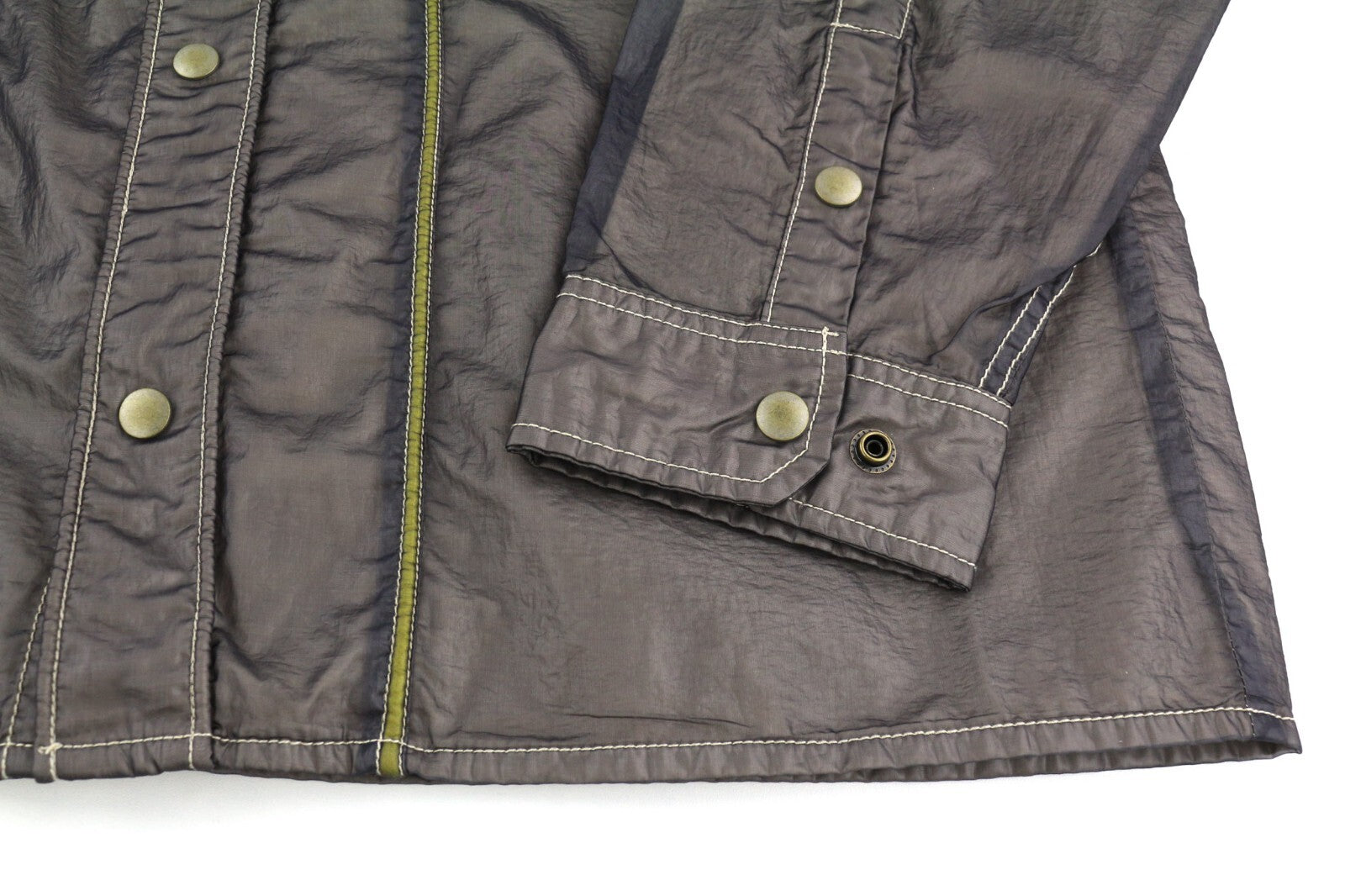 DIESEL S-U24 vyriška striukė su spaudėmis, dengta apykakle, RRP 275 € 