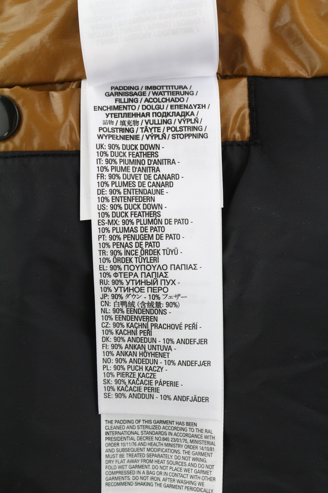 DIESEL W-Sten vyriška striukė L, ruda, pūsta, ančių pūkų užpildu, dygsniuota, RRP 395 € 