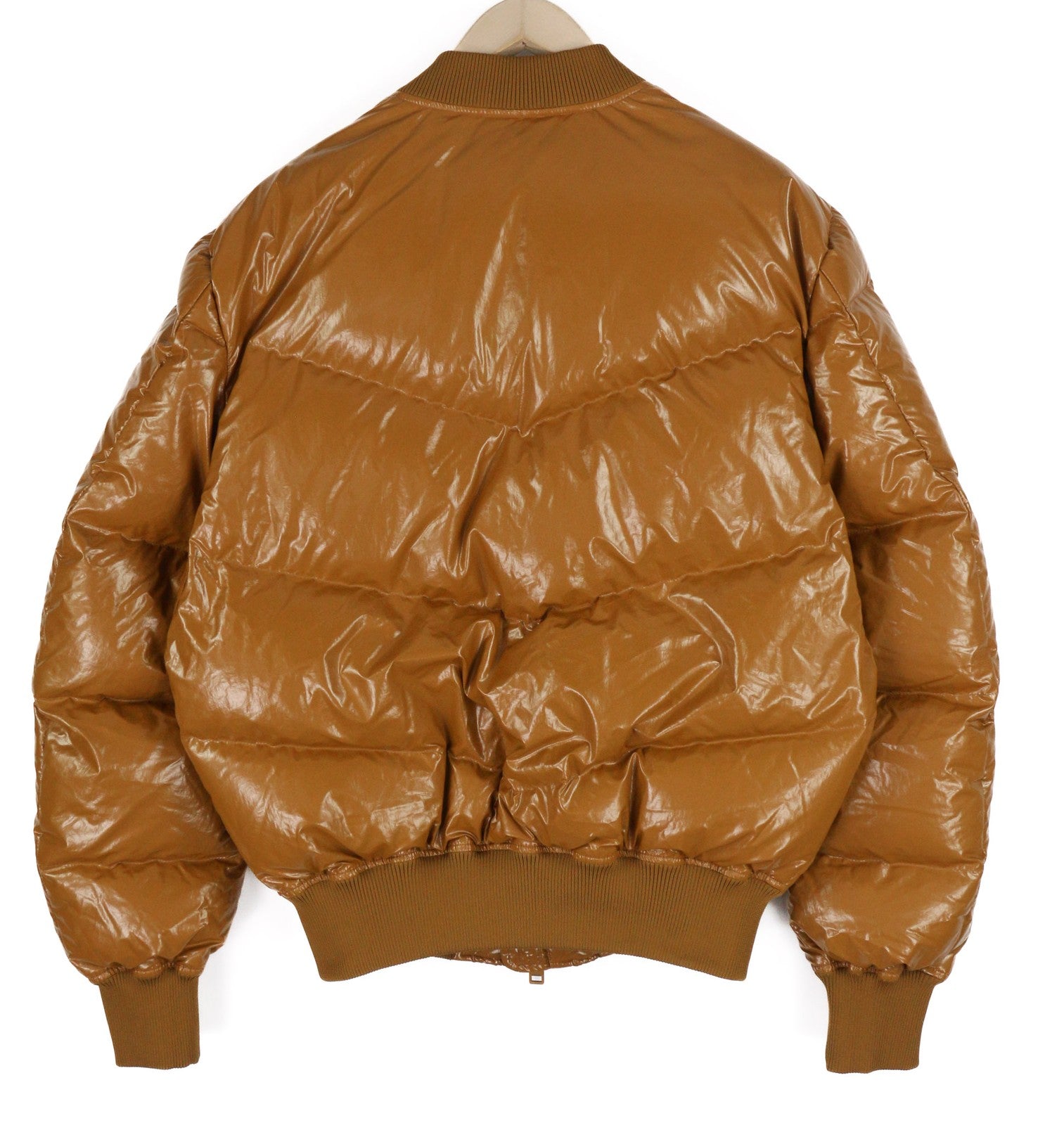 DIESEL W-Sten vyriška striukė L, ruda, pūsta, ančių pūkų užpildu, dygsniuota, RRP 395 € 