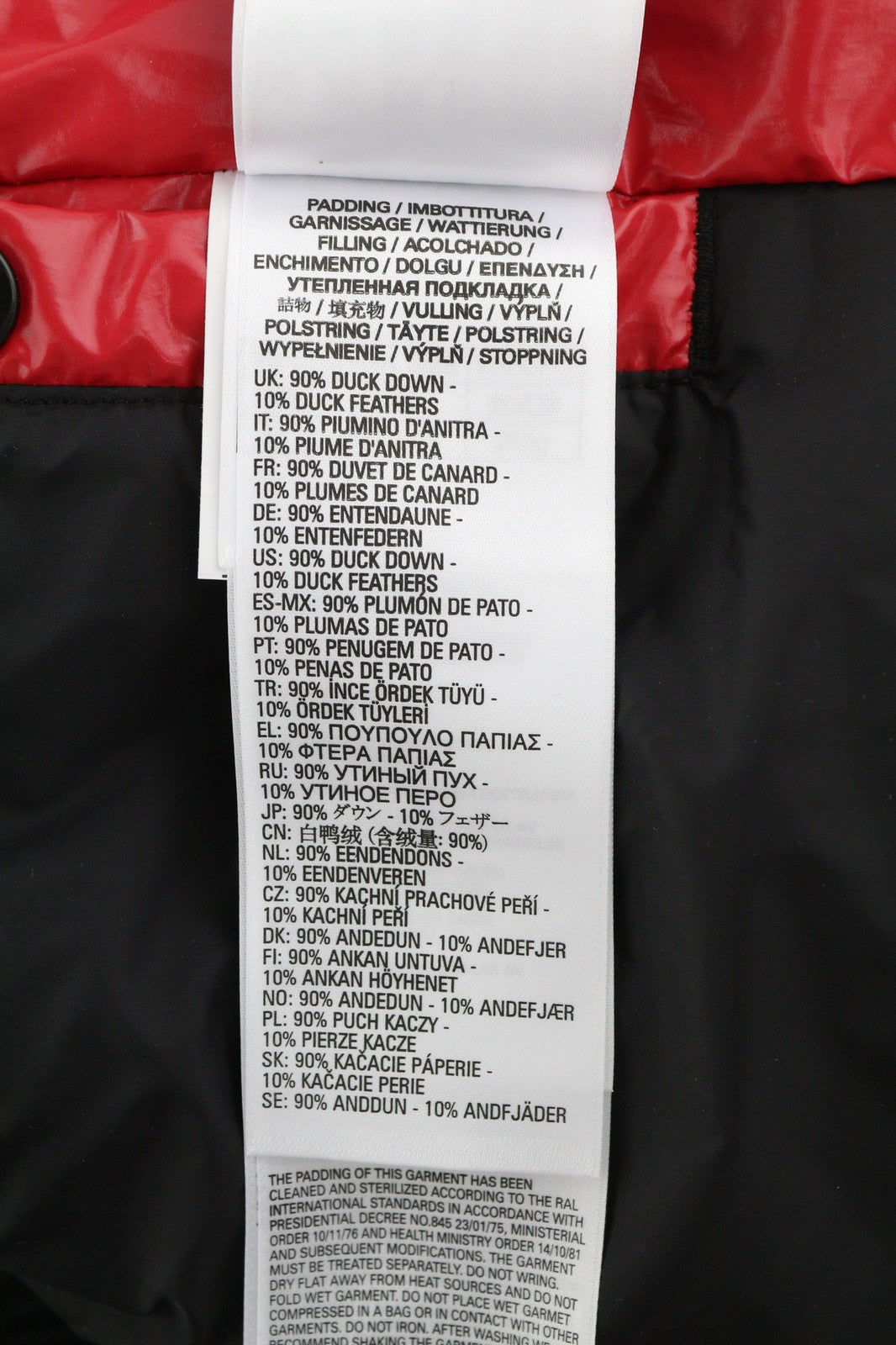 DIESEL W-Sten vyriška striukė L, raudona, pūsta, ančių pūkų užpildu, dygsniuota, RRP 395 € 