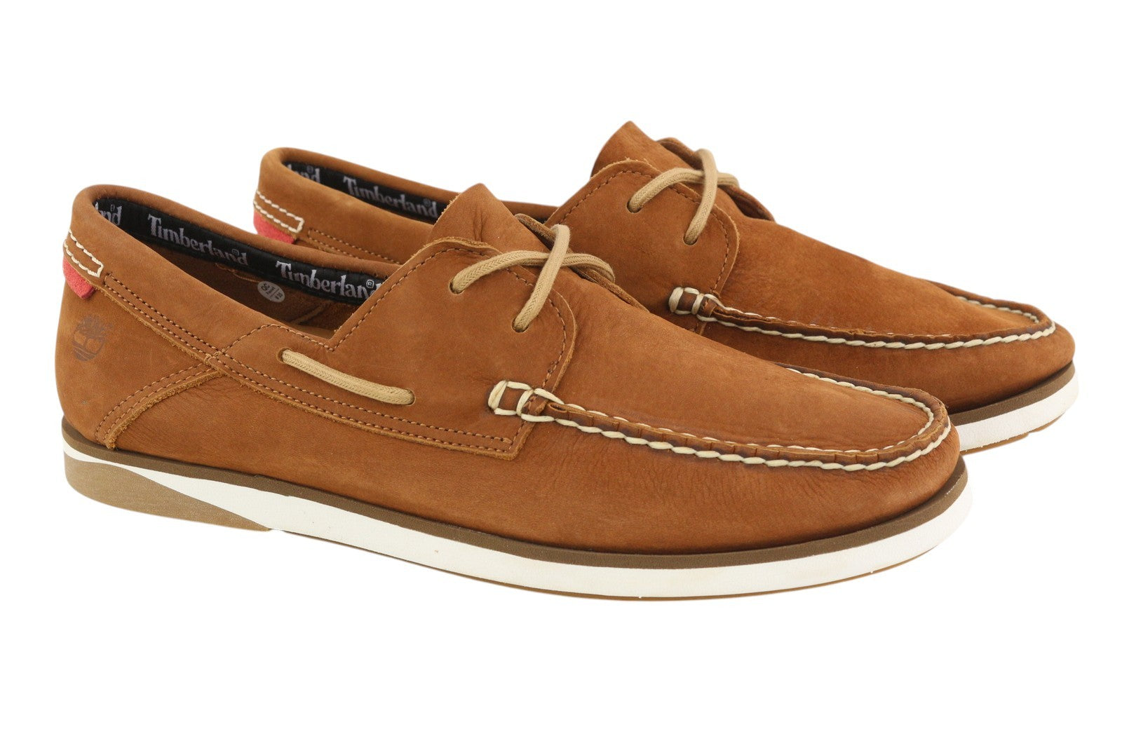 TIMBERLAND A2ABV vyriški batai, rudi, odiniai, užsegami, su raišteliais, „True Cloud“ mokasinai. 