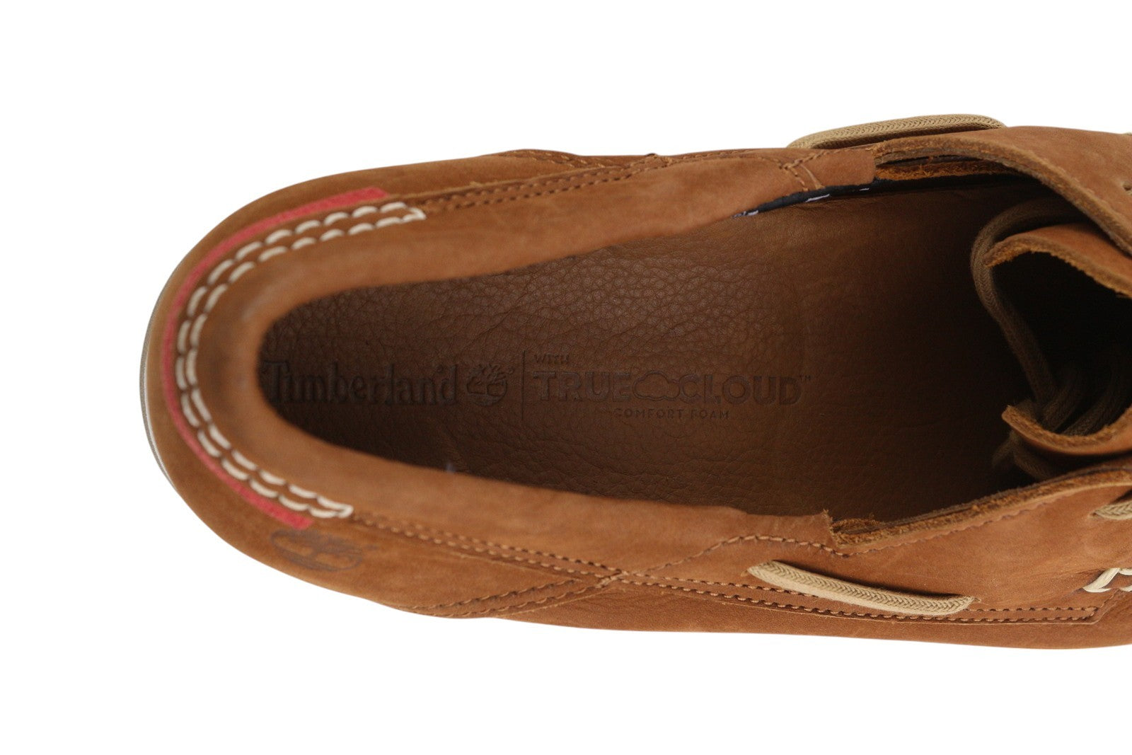 TIMBERLAND A2ABV vyriški batai, rudi, odiniai, užsegami, su raišteliais, „True Cloud“ mokasinai. 