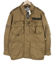 DIESEL J-Loyd vyriška striukė M, ruda, raišteliu su juosmeniu, kišenės, uždėtos, užtrauktukas. RMK 495 €. 