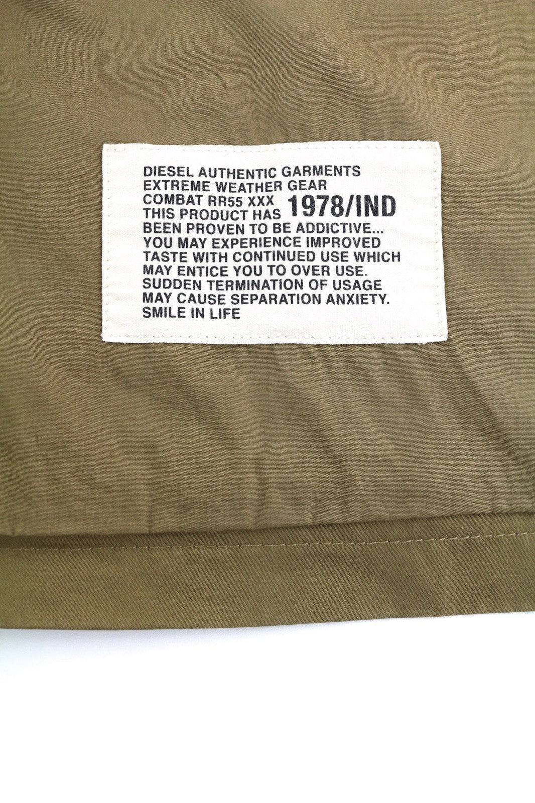 DIESEL J-Loyd vyriška striukė M, ruda, raišteliu su juosmeniu, kišenės, uždėtos, užtrauktukas. RMK 495 €. 