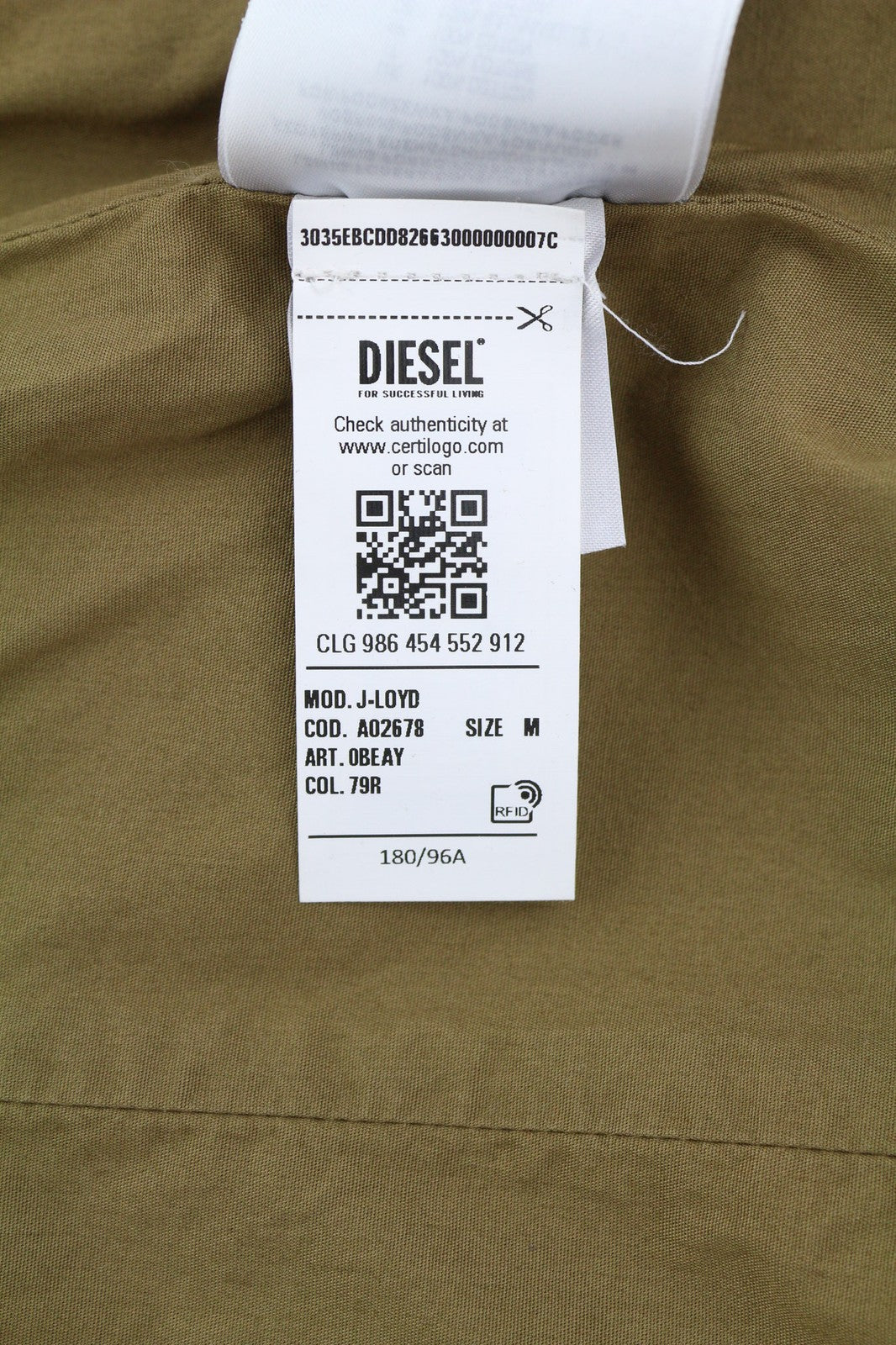 DIESEL J-Loyd vyriška striukė M, ruda, raišteliu su juosmeniu, kišenės, uždėtos, užtrauktukas. RMK 495 €. 