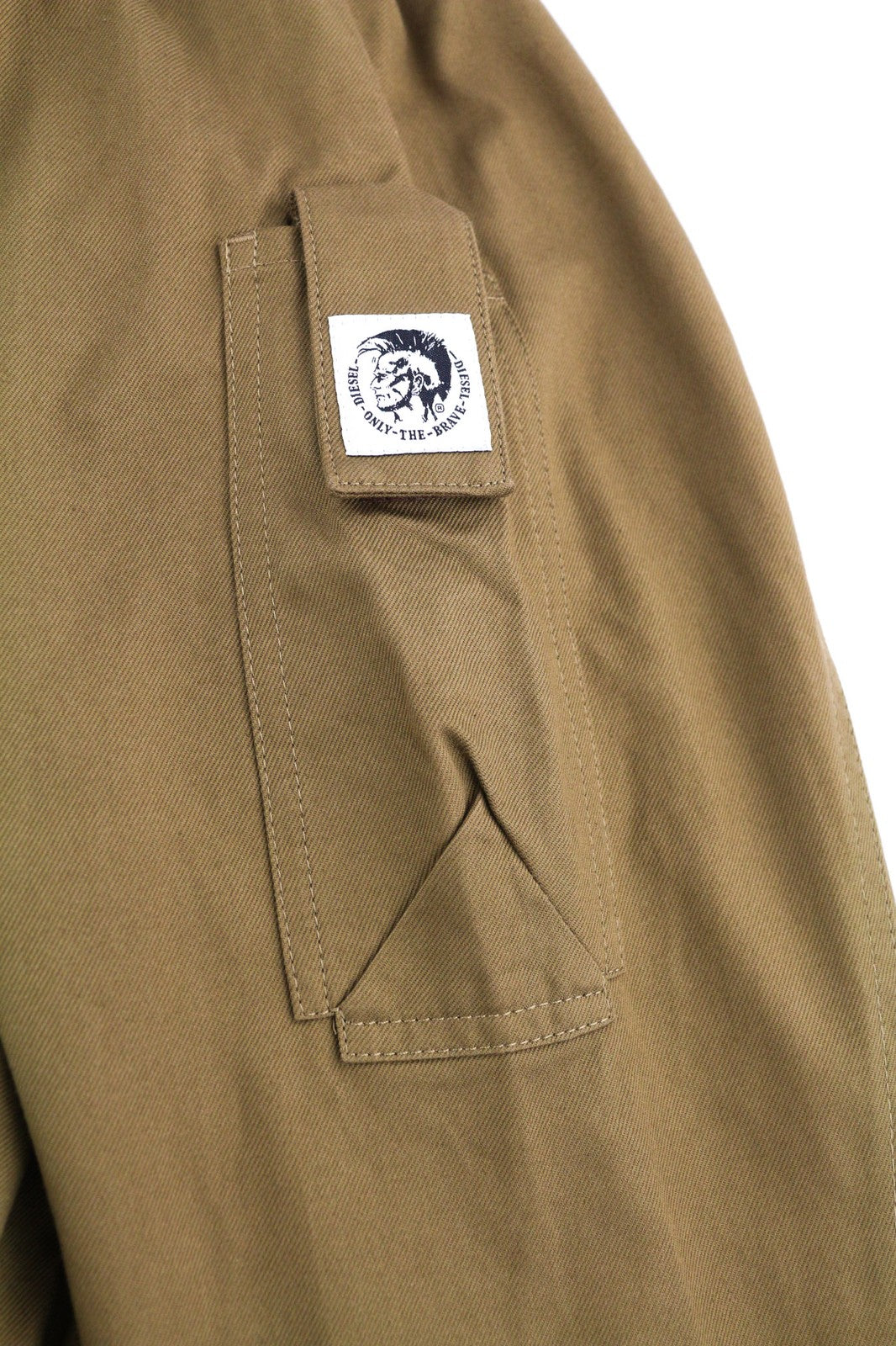 DIESEL J-Harry vyriška striukė, 2XL, ruda, su bomber juostele, lengva, RRP 350 € 