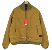 DIESEL W-Spleak vyriška striukė, XL dydžio, ruda, raštuota, izoliuota, su pamušalu ir pilnu užtrauktuku, RRP 350 € 