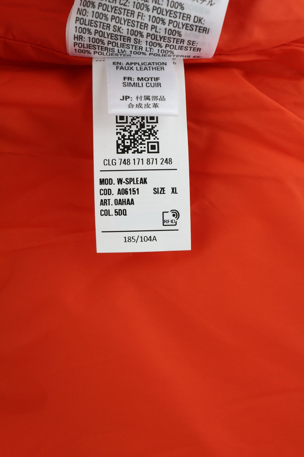 DIESEL W-Spleak vyriška striukė, XL dydžio, ruda, raštuota, izoliuota, su pamušalu ir pilnu užtrauktuku, RRP 350 € 