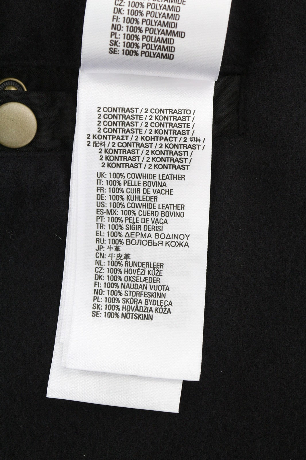 DIESEL J-Tech vyriška striukė XL, juoda, odinė, dengta izoliuotomis kišenėmis, RRP 325 € 