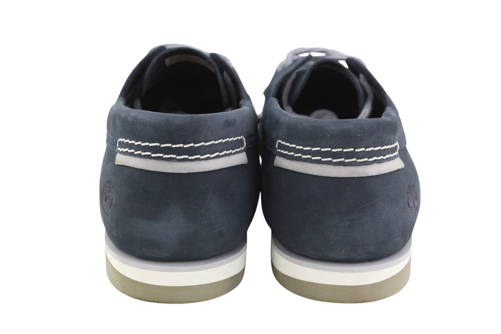 TIMBERLAND A416H vyriški batai, 47.5 dydis, mėlyni, odiniai, užsegami, su raišteliais, „True Cloud“ spalvos. 