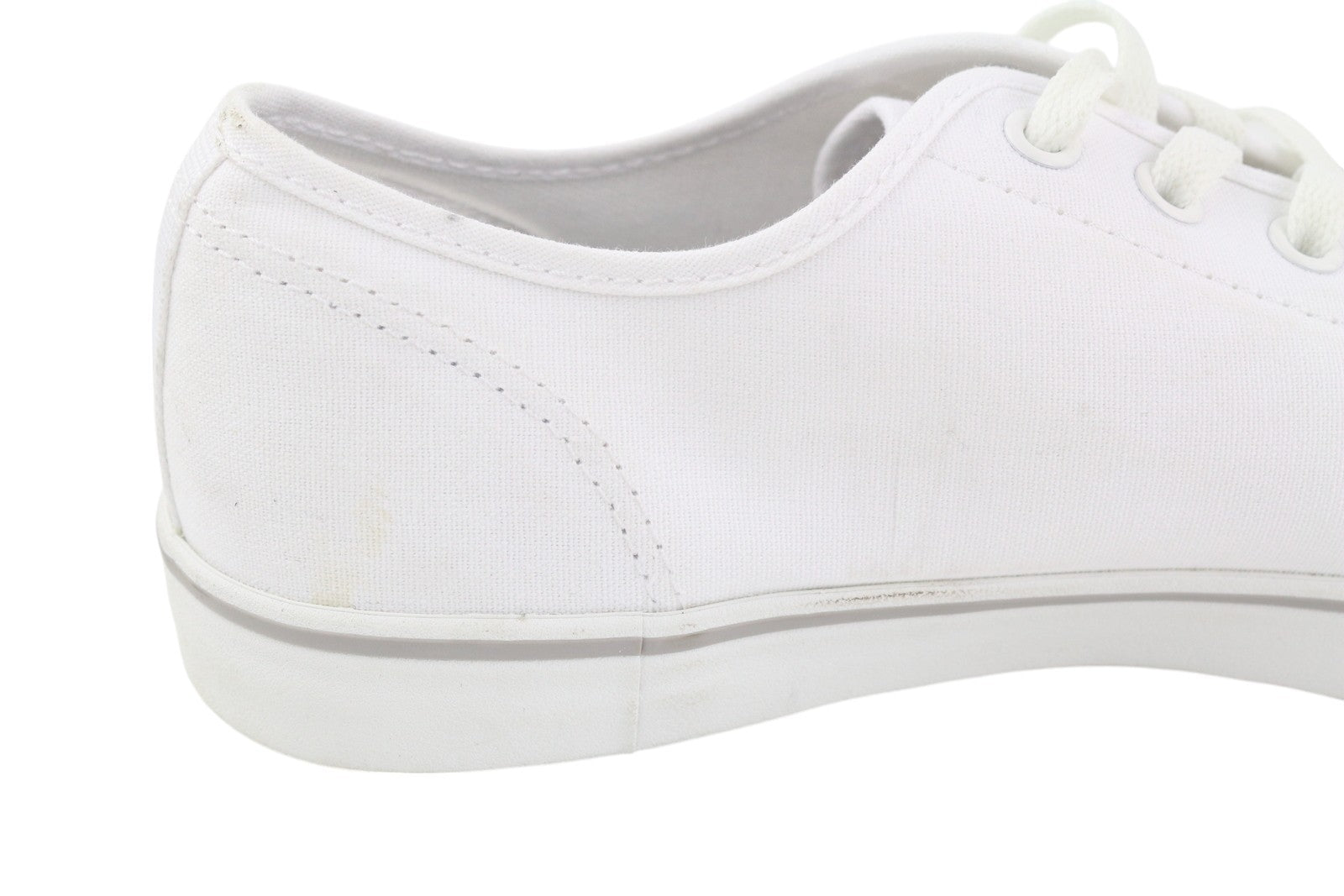 TIMBERLAND A2688 vyriški sportbačiai, EU41, balti, tekstiliniai, žemapadžiai, suvarstomi logotipu. 