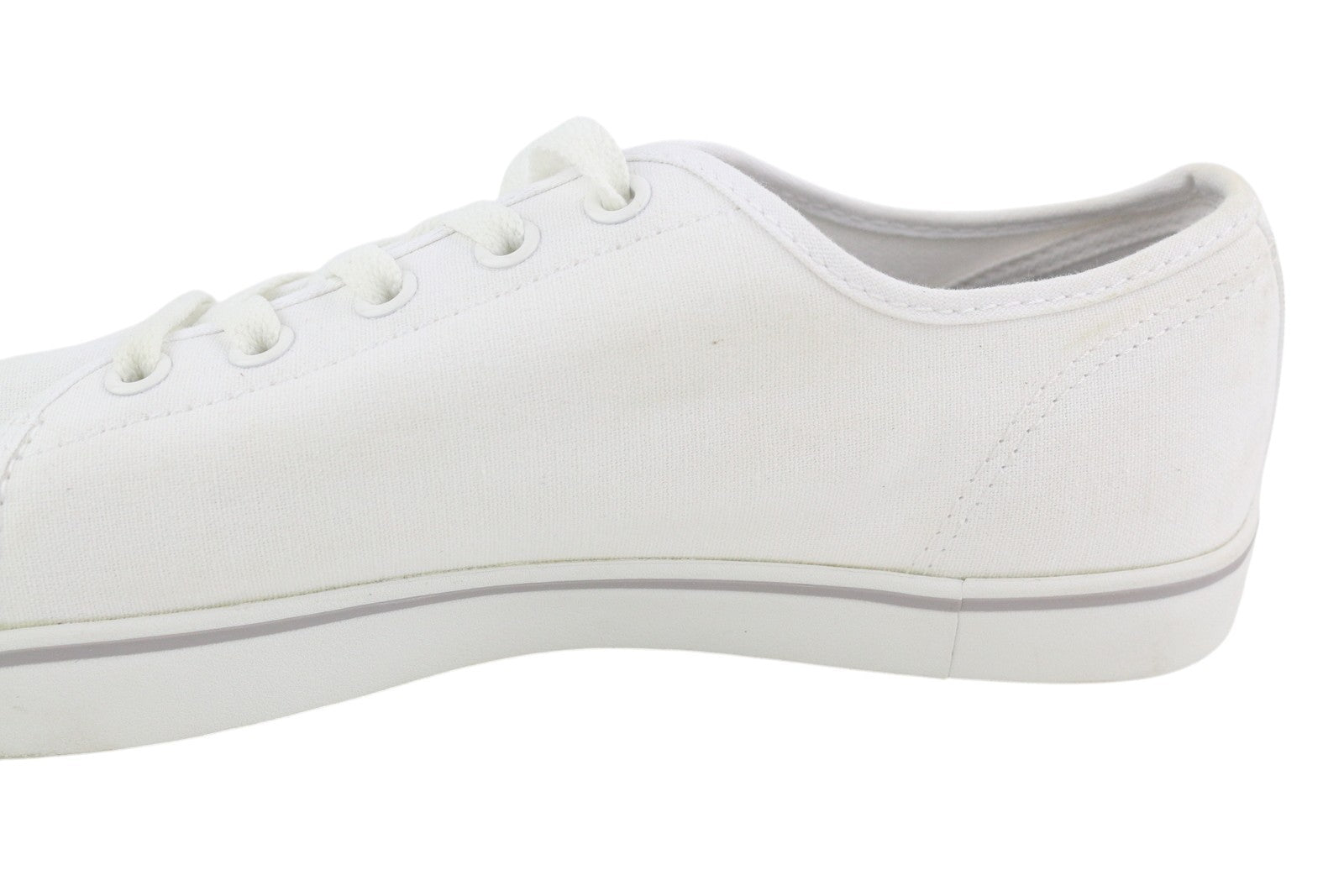 TIMBERLAND A2688 vyriški sportbačiai, EU41, balti, tekstiliniai, žemapadžiai, suvarstomi logotipu. 