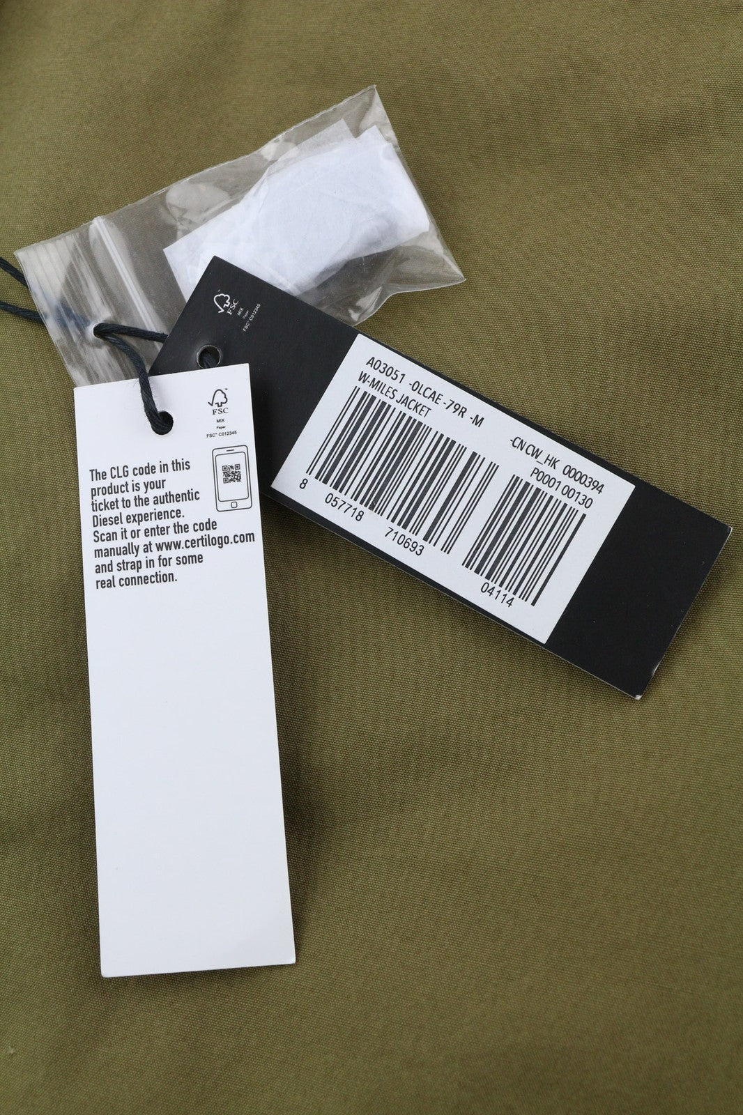 DIESEL W-Miles vyriška striukė su išimamu pamušalu ir gobtuvu, M dydžio, su pašiltinimu, RRP 475 € 